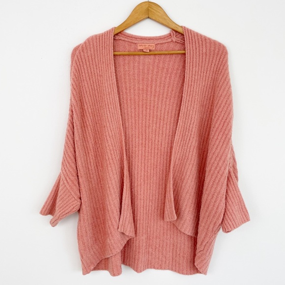 Barefoot Dreams Sweaters - Barefoot Dreams Cozychic Ribbed Knit Open Front Cardigan Size L/XL
